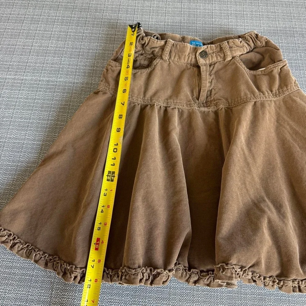 The Children's Place brown corduroy skirt girls size 10